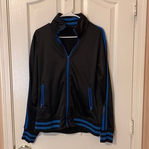 Medium - Black and Blue Footlocker track jacket
